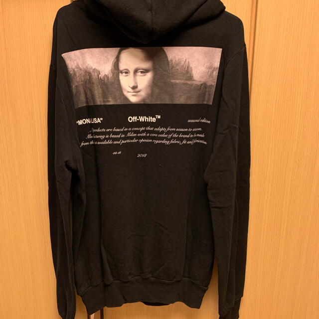 OFF-WHITE - 正規限定 18AW OFF-WHITE オフホワイト モナリザ パーカー