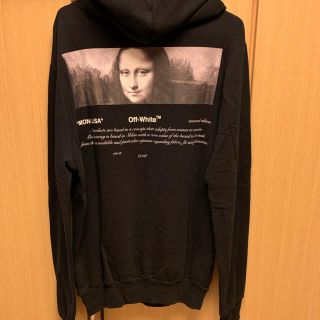 オフホワイト(OFF-WHITE)の正規限定 18AW OFF-WHITE オフホワイト モナリザ  パーカー(パーカー)