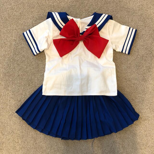 セーラームーン風　セット　100cm キッズ/ベビー/マタニティのキッズ服女の子用(90cm~)(ブラウス)の商品写真