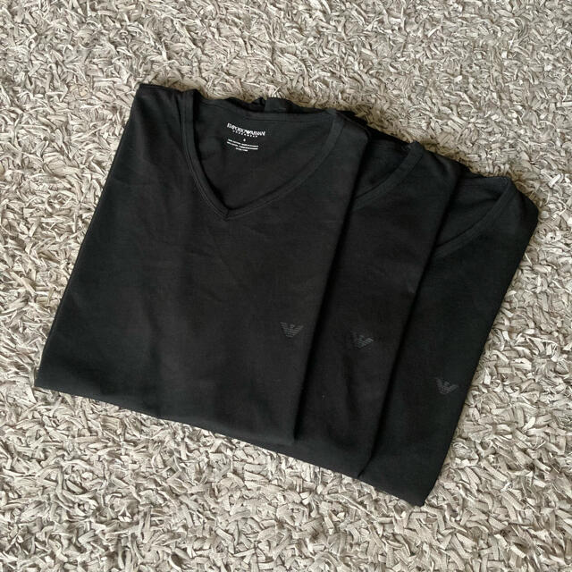 Emporio Armani(エンポリオアルマーニ)のSサイズ EMPORIOARMANI エンポリオアルマーニ Tシャツ 3枚セット メンズのトップス(Tシャツ/カットソー(半袖/袖なし))の商品写真