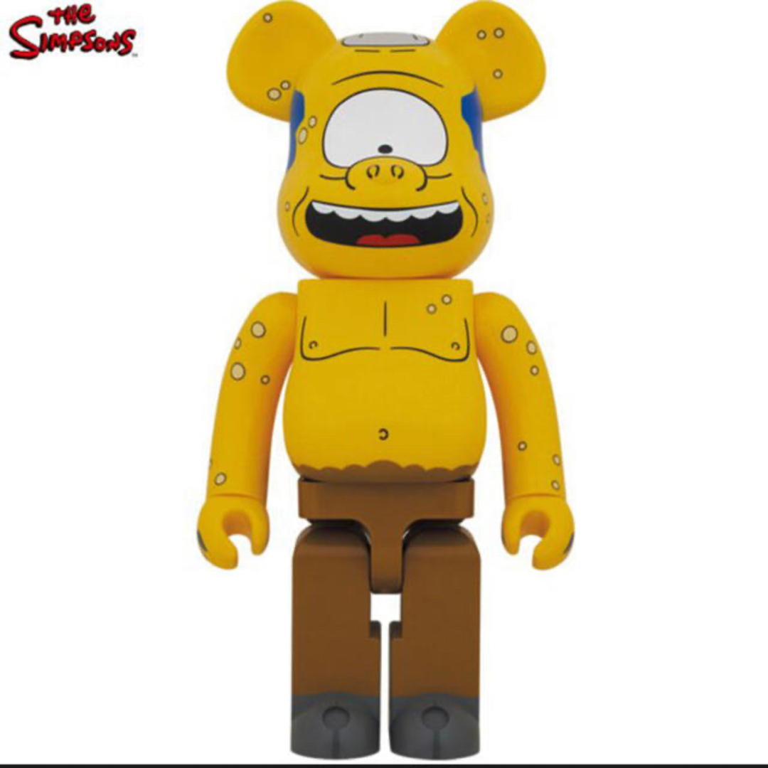 MEDICOM TOY(メディコムトイ)の即発送可BE@RBRICK CYCLOPS WIGGUM 1000％ キッズ/ベビー/マタニティのおもちゃ(ぬいぐるみ/人形)の商品写真