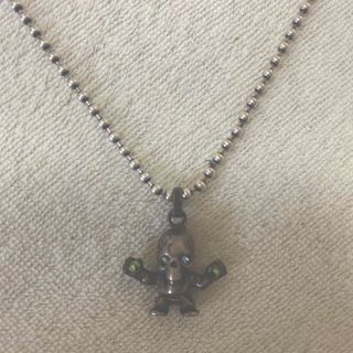 クロムハーツ(Chrome Hearts)のクロムハーツ　フォティ　ハリスティータ　チャーム　スワロフスキー　ボールチェーン(ネックレス)