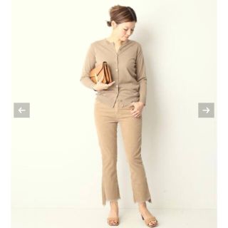 ドゥーズィエムクラス(DEUXIEME CLASSE)のMOTHER CORDUROY INSIDER CROP 25(クロップドパンツ)