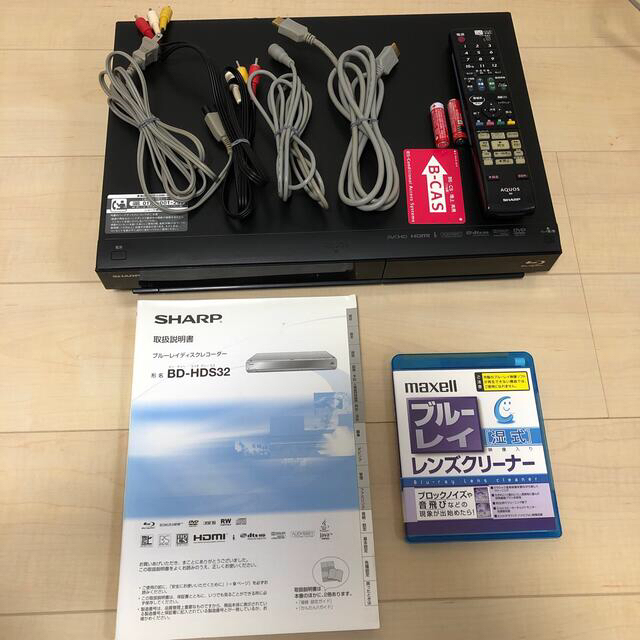 訳ありSHARP AQUOS ブルーレイレコーダー　BD-HDS32