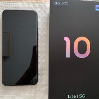 新品未開封au版　Xiomi Mi 10 Lite5G XIG01 ロック解除済