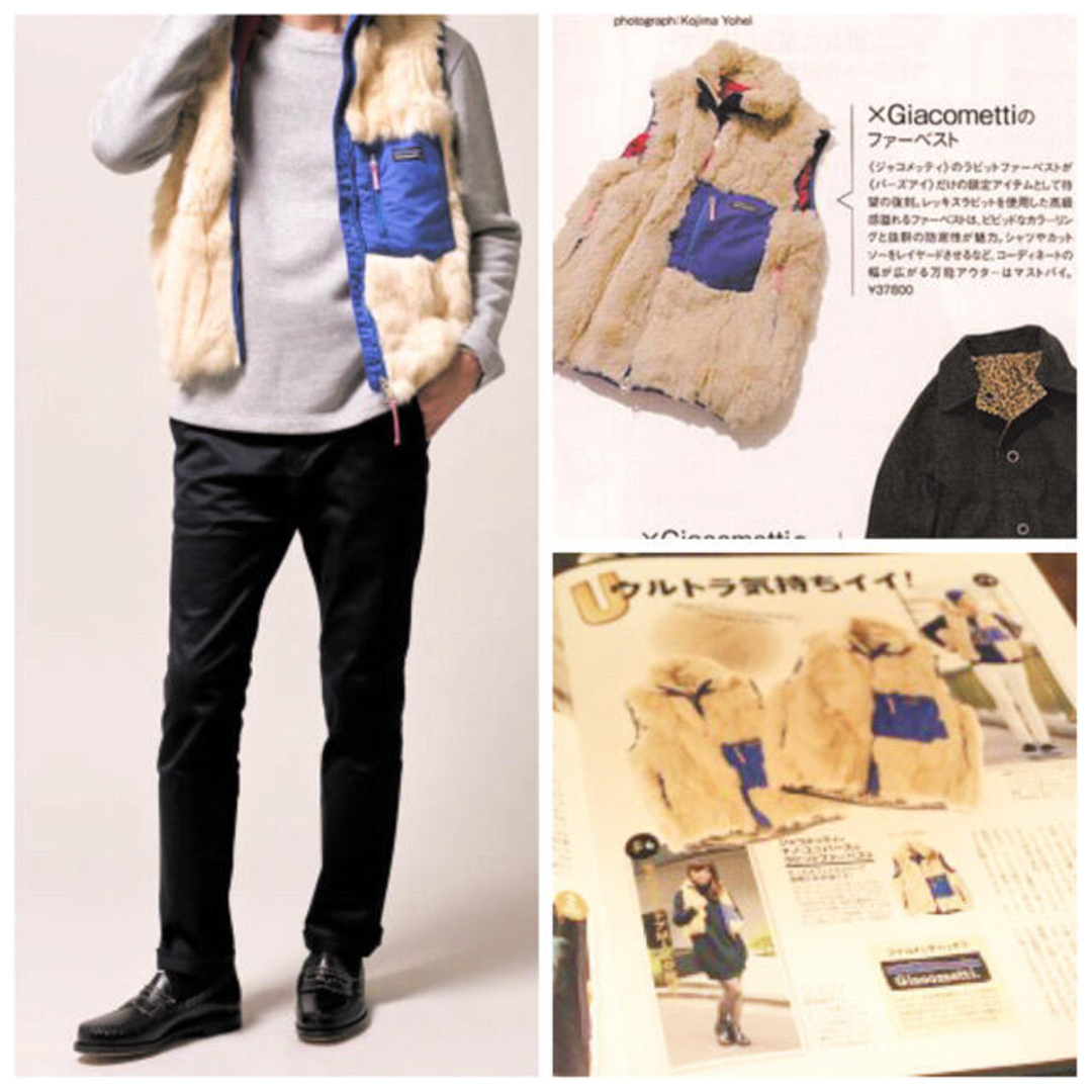 Giacometti - Giacometti ファー ベスト △の通販 by shop Giacometti - Giacometti ファー ベスト △の通販 by shop