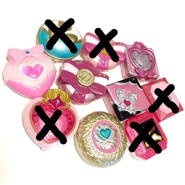 プリキュア コンパクトミラー ガチャガチャの通販 By プロフ必読お願い致します ラクマ