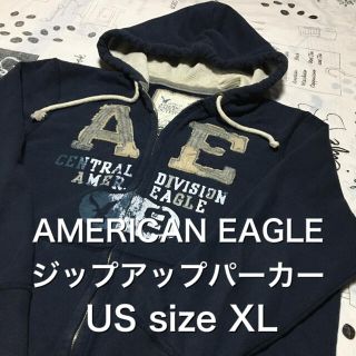 アメリカンイーグル(American Eagle)の【レア】US古着 ビッグサイズAMERICAN EAGLEパーカ XL size(パーカー)