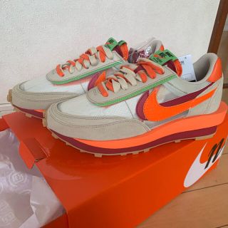 ナイキ(NIKE)のCLOT×SACAI×NIKE LD WAFFLE "ORANGE BLAZE"(スニーカー)