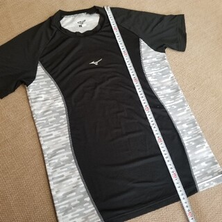 ミズノ(MIZUNO)のMIZUNO　ミズノ　半袖シャツ　トレーニングシャツ　Sサイズ　黒(ウェア)