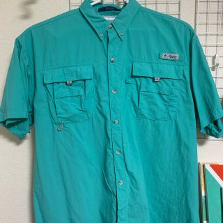 コロンビア(Columbia)のColumbia pfg 水色　(シャツ)