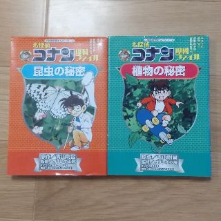 ショウガクカン(小学館)の名探偵コナン　昆虫の秘密、植物の秘密　2冊セット(絵本/児童書)