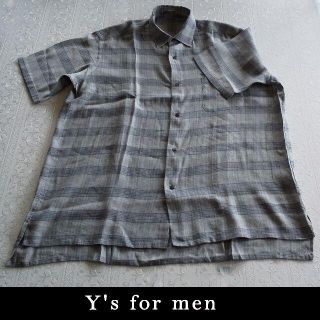 ヨウジヤマモト(Yohji Yamamoto)のヨウジヤマモト　Y's for men　でかい！シャツ(Tシャツ/カットソー(半袖/袖なし))