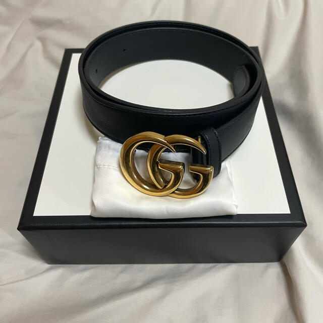 Gucci(グッチ)のGucci グッチ マーモント ダブルG バックル 80レディース レディースのファッション小物(ベルト)の商品写真