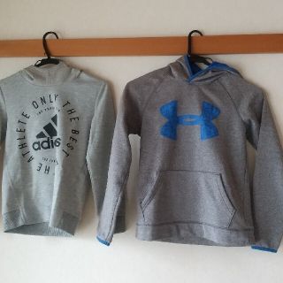 アンダーアーマー(UNDER ARMOUR)のパーカー二枚セット/UNDER ARMOR/adidas/150㎝(その他)