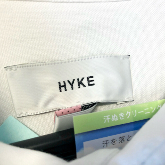 HYKE(ハイク)の【リリー様専用】20SS HYKE OXFORD SHIRT DRESS 白  レディースのワンピース(ロングワンピース/マキシワンピース)の商品写真