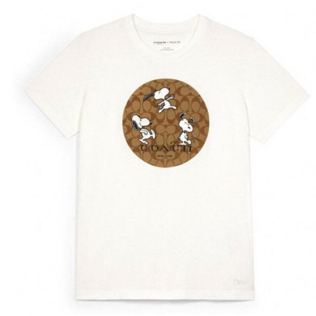 coach×SNOOPY コーチ スヌーピー コラボTシャツ 新品未使用 - Tシャツ ...