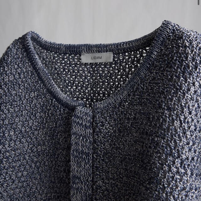 steven alan(スティーブンアラン)の【期間限定セール】LIDNM GIMA ZIP KNIT VEST メンズのトップス(ベスト)の商品写真