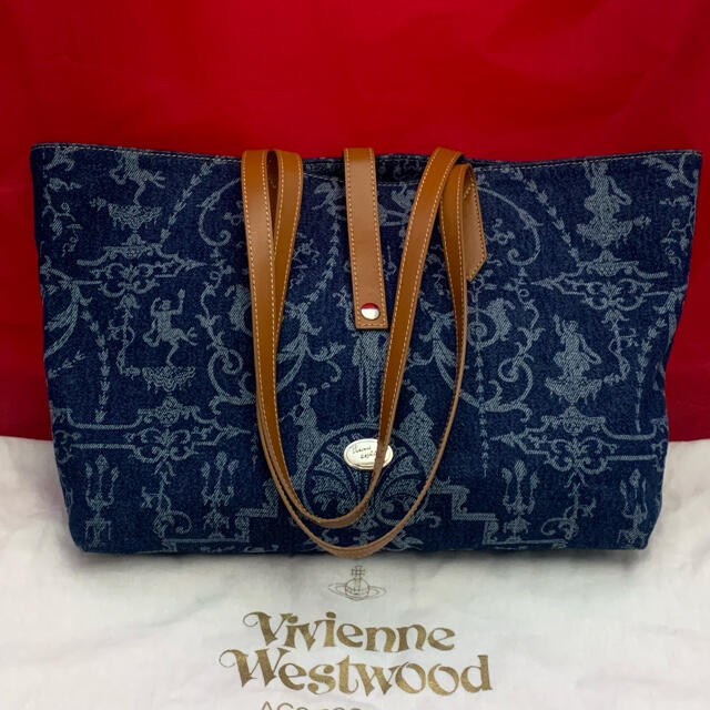 Vivienne Westwood(ヴィヴィアンウエストウッド)のVivienne Westwood☆デニムトートバッグ レディースのバッグ(トートバッグ)の商品写真