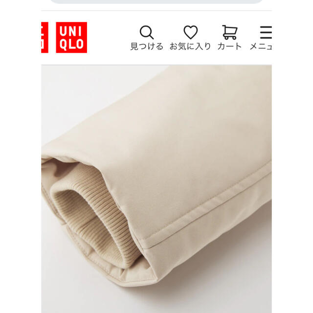 UNIQLO(ユニクロ)の【美品】ウルトラダウンウォームショートコート レディースのジャケット/アウター(ダウンコート)の商品写真