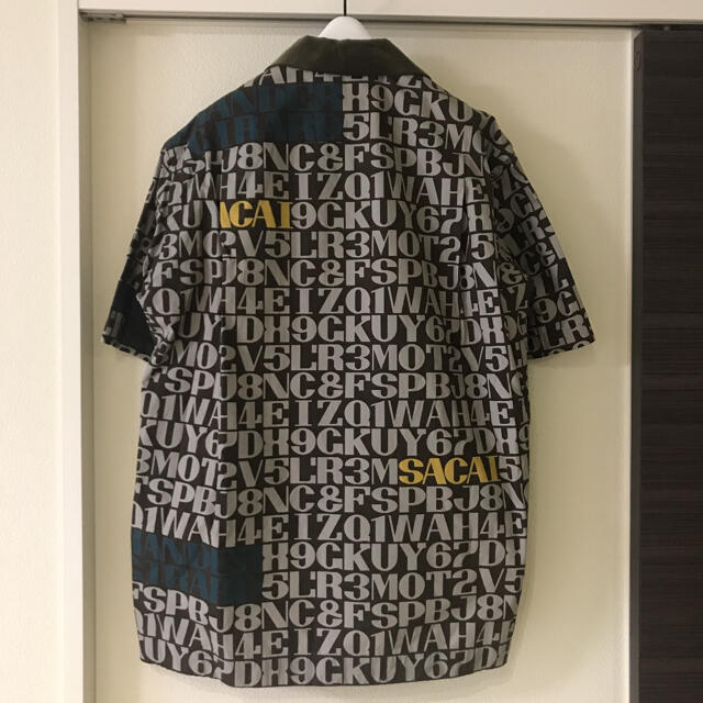 sacai × Alexander girard 20AW プリントシャツ
