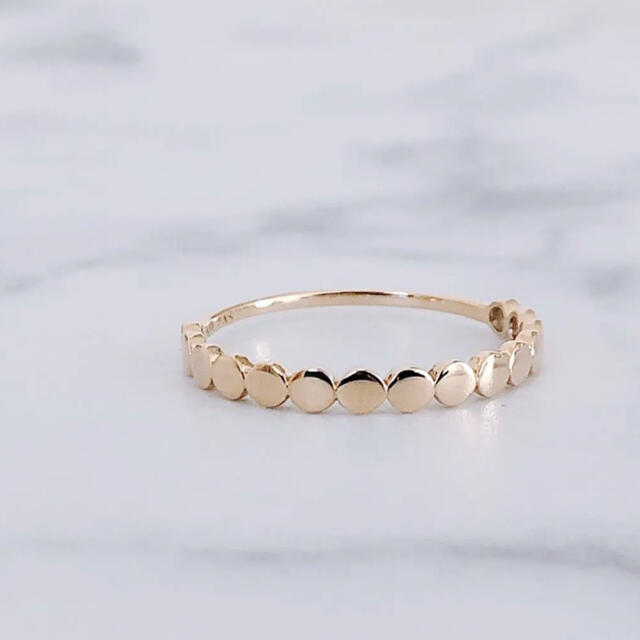 美品 PAS TIERRA パティエラ K10 バブルカットリング-