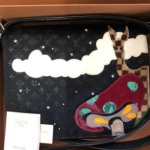 LOUIS VUITTON(ルイヴィトン)のルイヴィトン　コントドゥフェ　ブラック　ショルダーバッグ　箱付き　匿名発送 レディースのバッグ(ショルダーバッグ)の商品写真