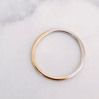 ete - 美品 PAS TIERRA パティエラ K10 ツートーン コンビ リングの
