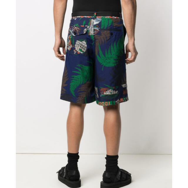 sacai(サカイ)のsacai Archive Print Mix Shorts メンズのパンツ(ショートパンツ)の商品写真