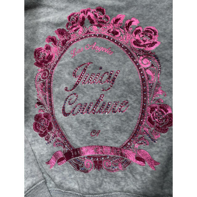 Juicy Couture(ジューシークチュール)のジューシークチュール　ブラックラベルのキッズ、XXS用のパーカー新品未使用品 レディースのトップス(パーカー)の商品写真