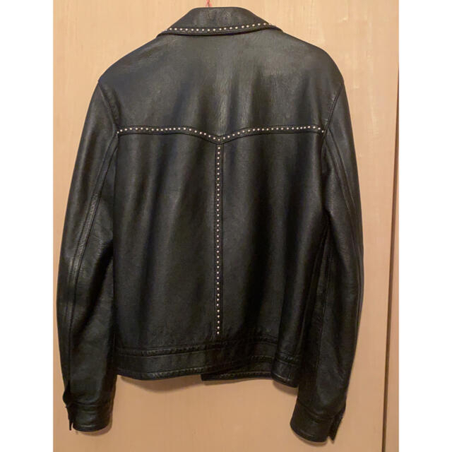 Saint Laurent 16ss スタッズ レザージャケット