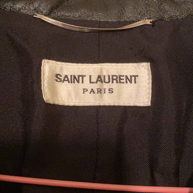 <Hedi期> Saint Laurent 16ss スタッズ　レザージャケット