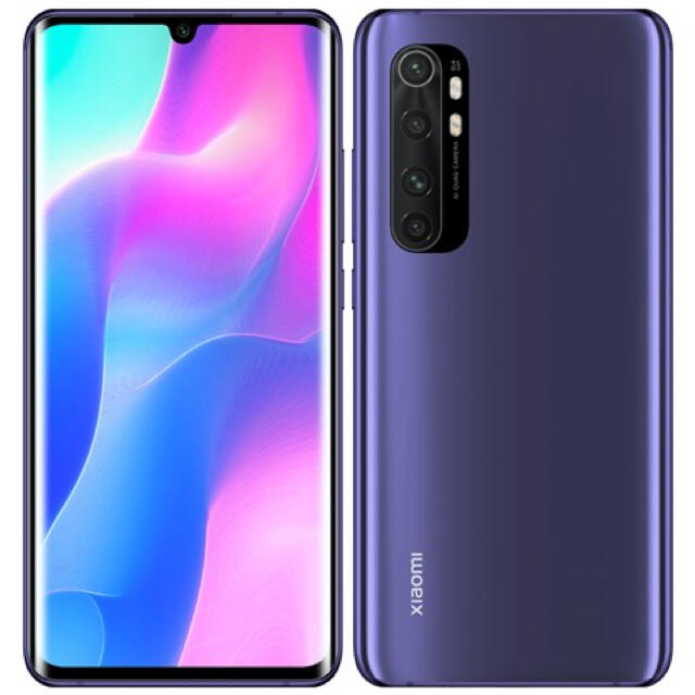 Xiaomi Mi Note 10 Lite SIMフリー 新品 シュリンク付