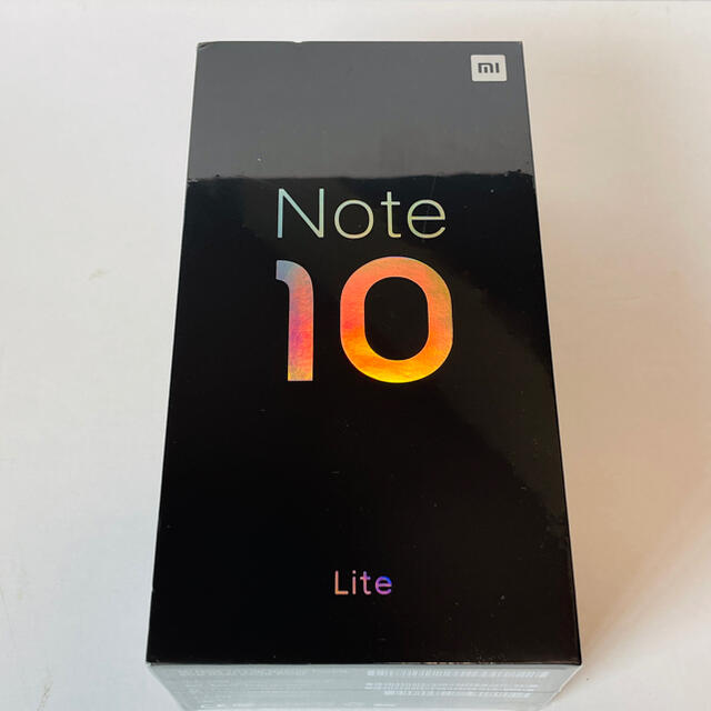 Xiaomi Mi Note 10 Lite SIMフリー 新品 シュリンク付