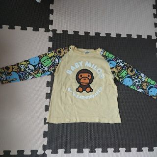 アベイシングエイプ(A BATHING APE)のBAPE KIDS ベイプキッズ 長袖Tシャツ(Tシャツ/カットソー)