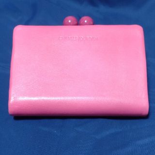 シャルルジョルダン(CHARLES JOURDAN)のシャルルジョルダン がま口財布 pink(財布)