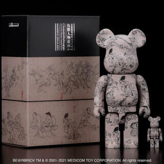 メディコムトイ(MEDICOM TOY)のBE@RBRICK 鳥獣人物戯画 第弍集 100% & 400%(アート/エンタメ/ホビー)