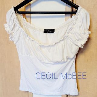 セシルマクビー(CECIL McBEE)のCECIL McBEEのトップスです(カットソー(半袖/袖なし))