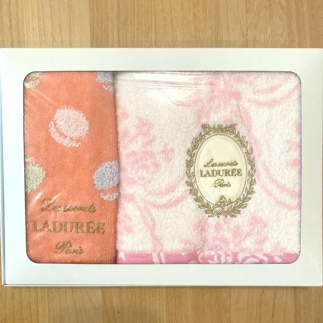 LADUREE(ラデュレ)の★新品未使用★LADUREE タオルセット インテリア/住まい/日用品の日用品/生活雑貨/旅行(タオル/バス用品)の商品写真