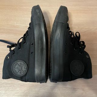 コンバース(CONVERSE)の定番　ハイカット  ブラック　23.5cm(スニーカー)