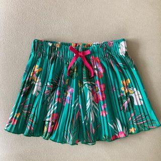 ザラキッズ(ZARA KIDS)の◆kk様専用◆Ｚara  Ｇirls★プリーツフレアショートパンツ★ボタニカル(パンツ/スパッツ)