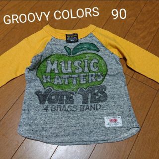 グルービーカラーズ(Groovy Colors)の《GROOVY COLORS》7分袖 Tシャツ(Tシャツ/カットソー)