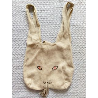 ミナペルホネン(mina perhonen)のウサバッグ　usa bag ミナペルホネン　グレー　大(トートバッグ)