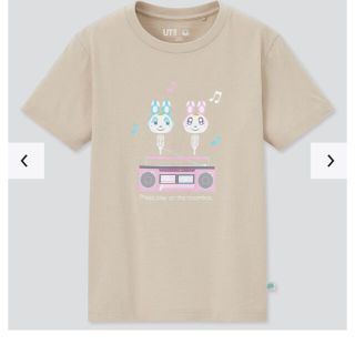 ユニクロ(UNIQLO)のあつまれどうぶつの森 UT グラフィックTシャツ160(Tシャツ/カットソー)