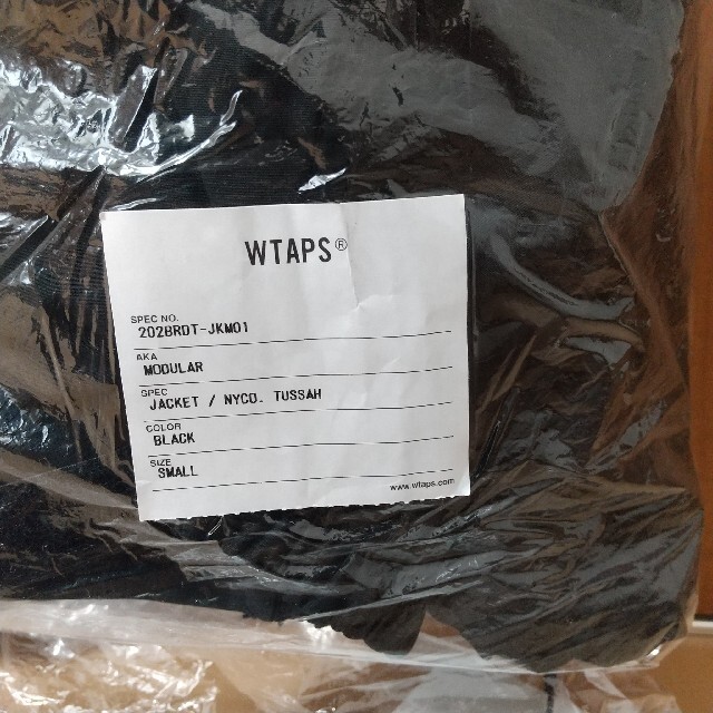 W)taps(ダブルタップス)の【新品】wtaps 20AW MODULAR JACKET NYCO ブラックS メンズのジャケット/アウター(ミリタリージャケット)の商品写真