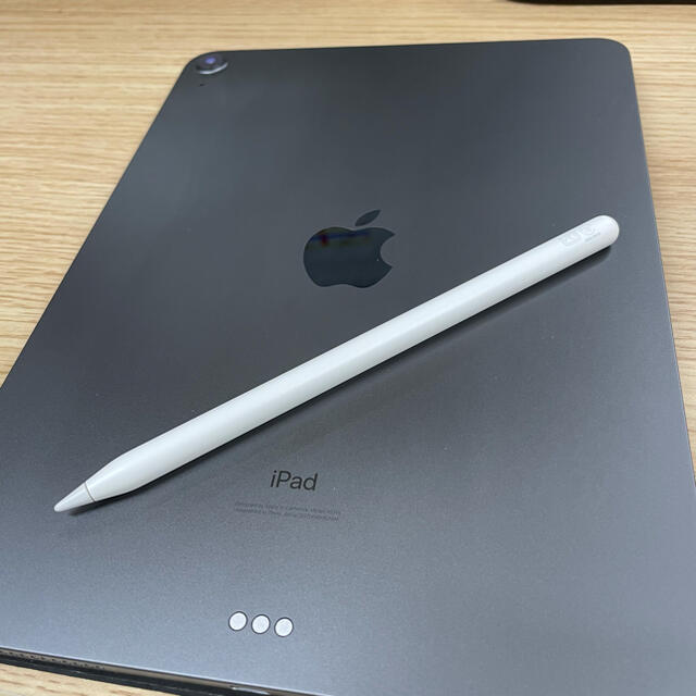 iPad Air4 スペースグレー　Apple pencil2付PC/タブレット