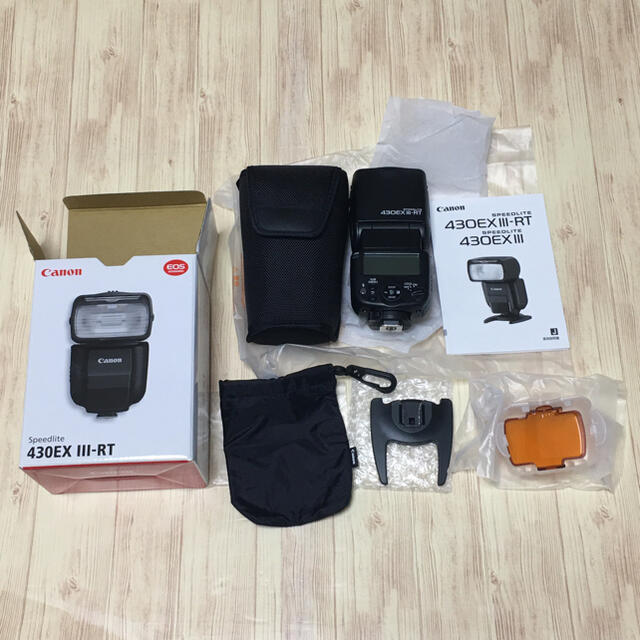 Canon スピードライト 430EX III-RT 純正品 美品 ストロボ Canon スピードライト 430EX III-RT 純正品 美品 ストロボ