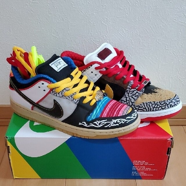 海外最新 NIKE - 27cm NIKE SB DUNK LOW PRO WHAT THE P-ROD