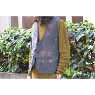 フランクリーダー(FRANK LEDER)のFRANK LEDER 18ss bleach fundament vest(ベスト)