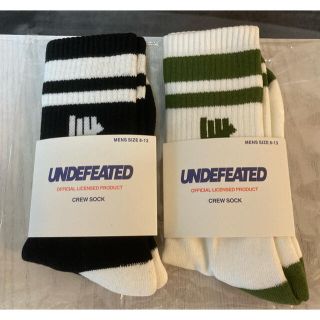 アンディフィーテッド(UNDEFEATED)のundefeated 靴下 アンディフィーテッド 25〜29cm 2足(ソックス)